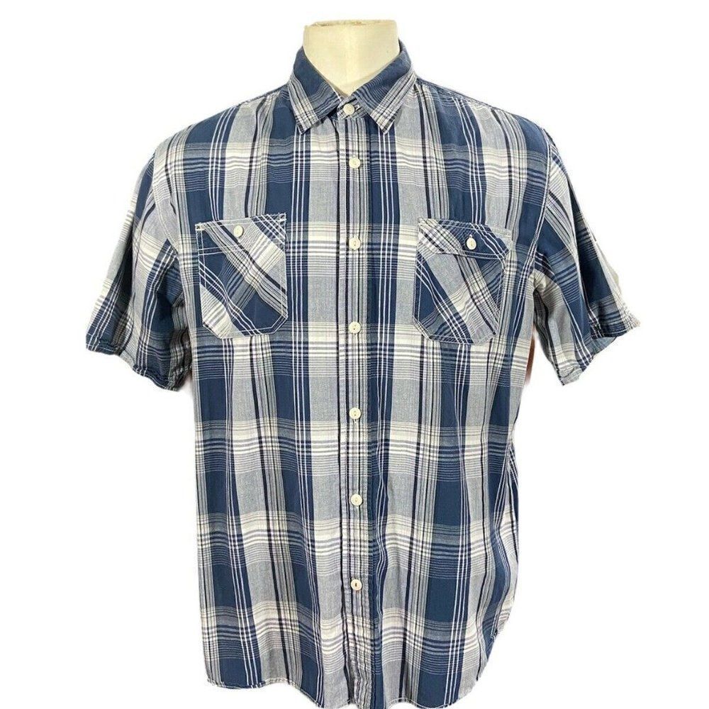 Original Weatherproof Vintage Mens Plaid Shirt XL